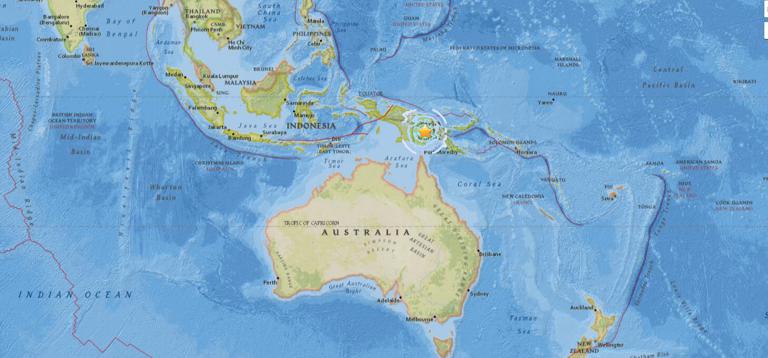 February 27, 2018 Earthquake Information of 71km WSW of Mendi, Papua New Guinea