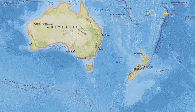 May 22, 2018 Earthquake Information of 140km NE of Neiafu, Tonga