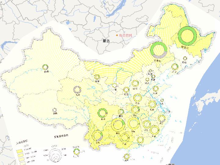 China Fire Area, Damaged Forest Area Online Map(2010)