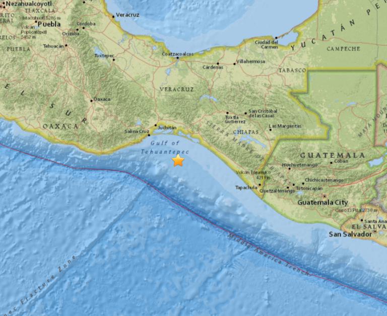 September 19, 2017 Earthquake Information of San Francisco del Mar, Mexico