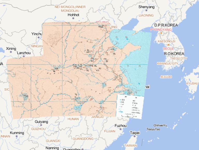 Online historical map of water conservancy projects in the Warring States Period of China