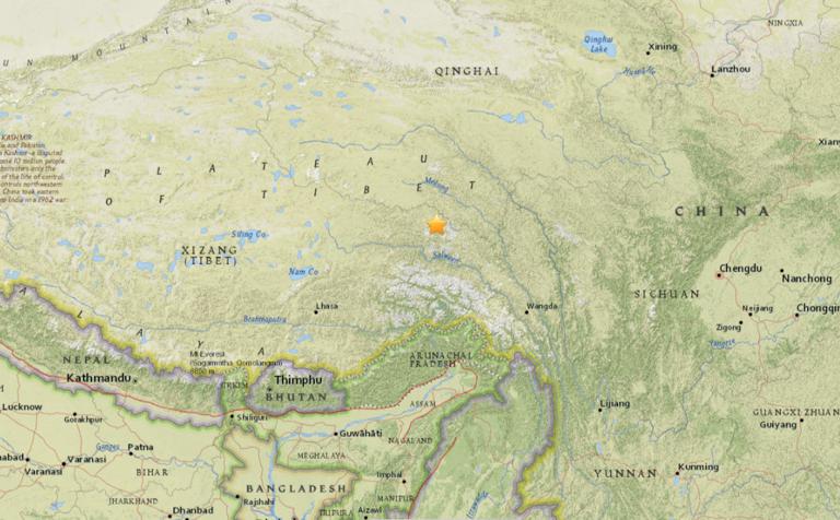 October 12, 2017 Earthquake Information of Gyamotang, China