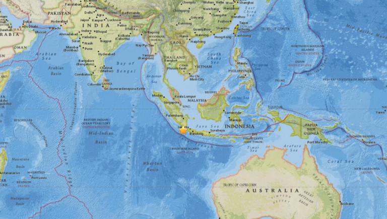 November 8, 2017 Earthquake Information of 112km S of Kotaagung, Indonesia