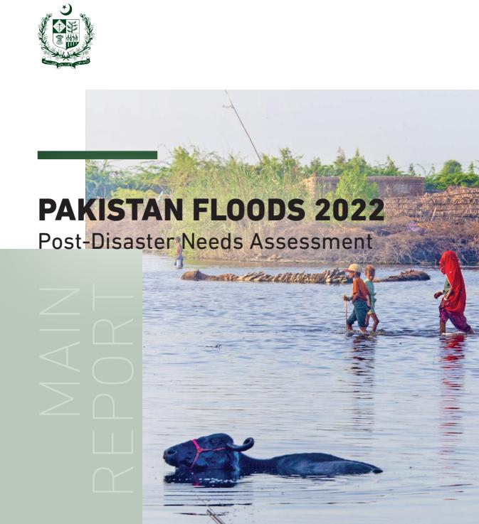 Pakistan floods 2022: Post Disaster Needs Assessment - Main Report