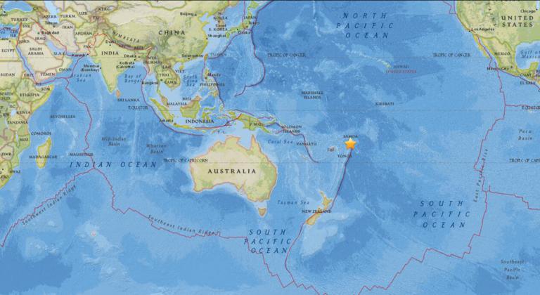 December 16, 2017 Earthquake Information of 113km NE of Hihifo,Tonga