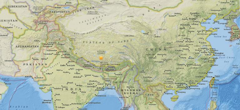 March 1, 2018 Earthquake Information of 120km WSW of Jiajuedibu, China