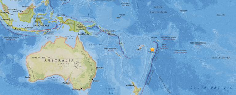 November 14, 2017 Earthquake Information of 146km W of Neiafu, Tonga