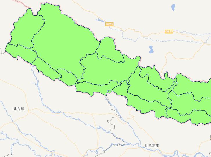 Nepal Ecology Online Map