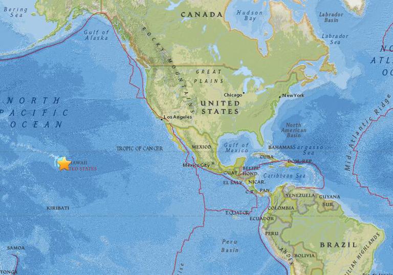 May 4, 2018 Earthquake Information of 16km SW of Leilani Estates, Hawaii