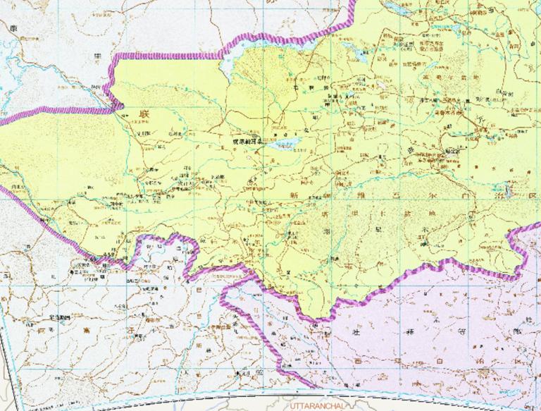 The Historical Map of the West Liao Dynasty in the Southern Song Dynasty