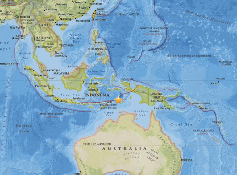 September 2, 2017 Earthquake Information of Saumlaki, Indonesia