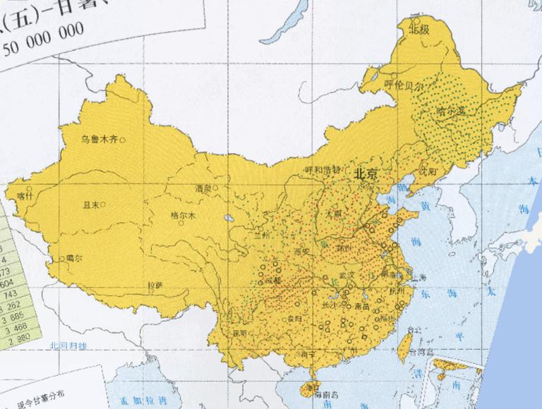 China Grain Crop Resources (Sweet Potato, Potato) Online Map