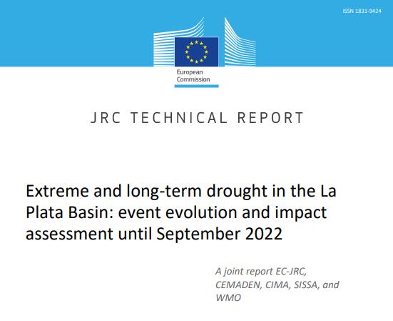 Extreme and long-term drought in the La Plata Basin: event evolution and impact assessment until September 2022