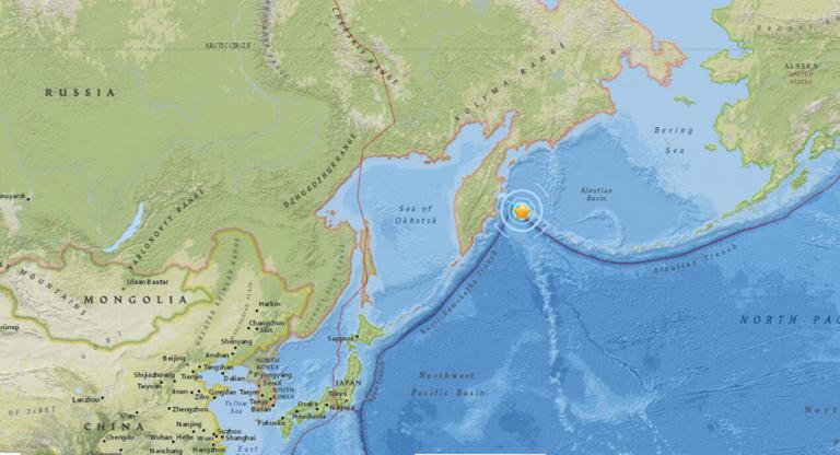 January 7, 2018 Earthquake Information of 22km SW of Nikol'skoye, Russia