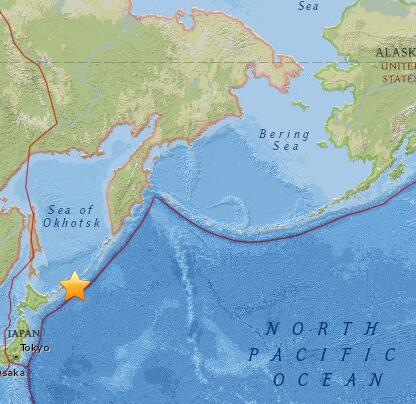 May 31, 2018 Earthquake Information of 167km E of Kuril'sk, Russia