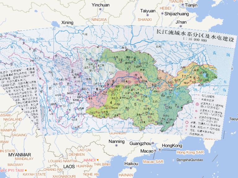 China 's Yangtze River Basin Water Division and Hydropower Construction