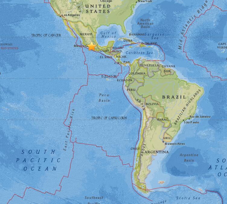 May 16, 2018 Earthquake Information of 15km NNE of Arcelia, Mexico