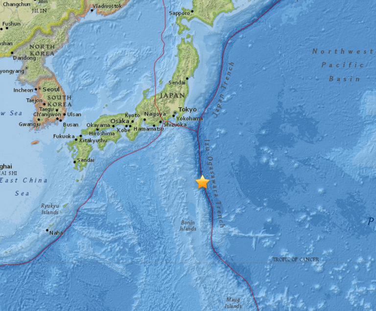 August 19, 2017 Earthquake Information of Izu Islands, Japan region